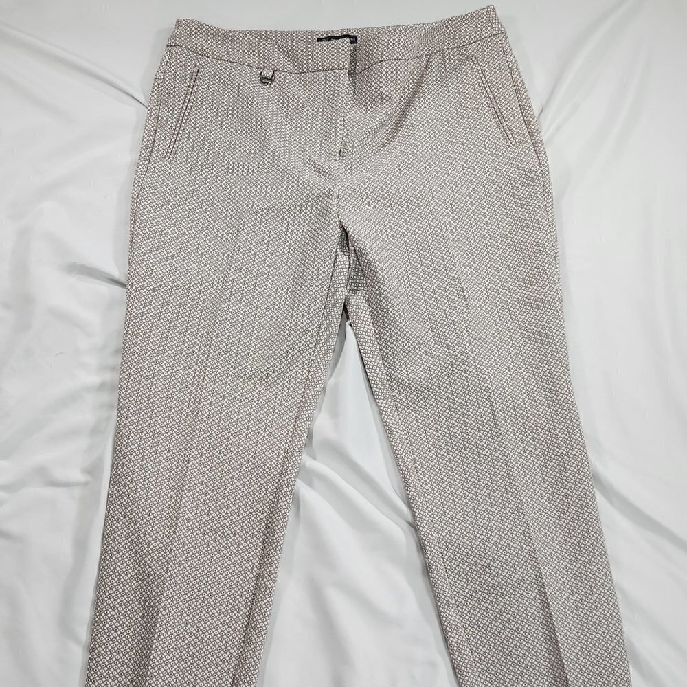 🆕Adrianna Papell Printed Kate Fit Pants Size 12      Lot A